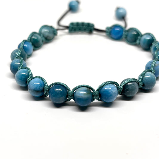 Apatite macrame bracelet from Pixi Daisy