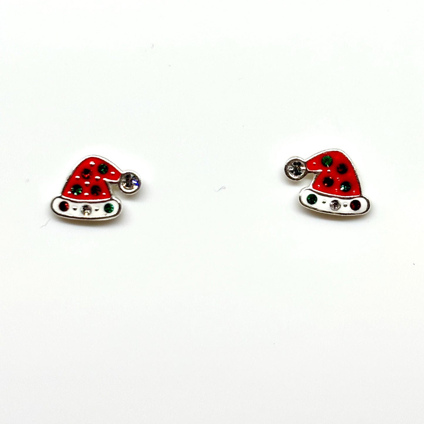Christmas Hat ear studs from Pixi Daisy