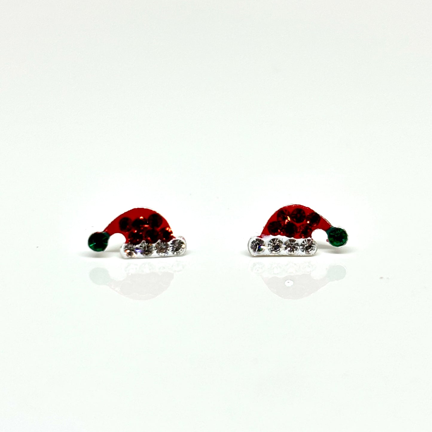 Christmas Hat ear studs from Pixi Daisy