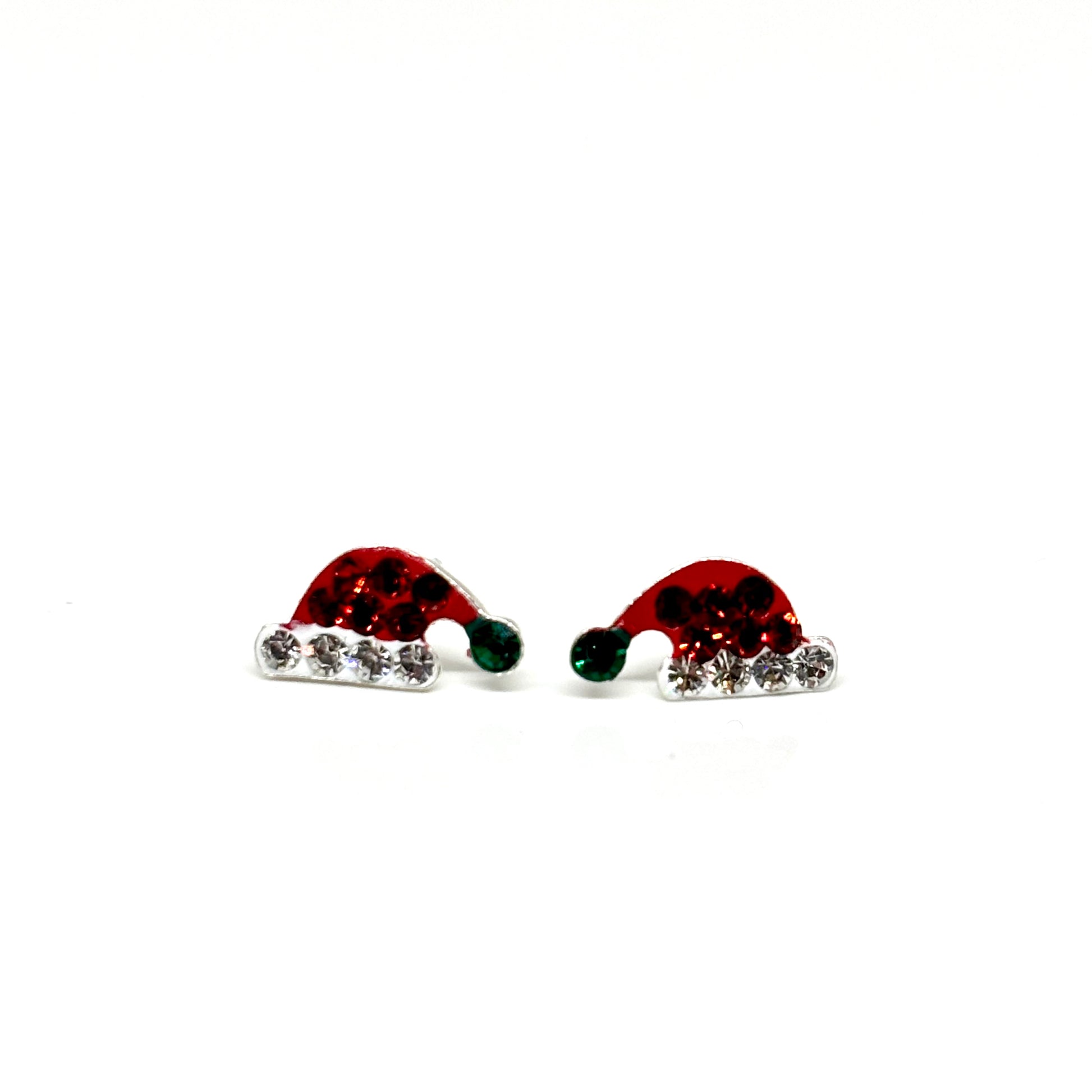 Christmas Hat ear studs from Pixi Daisy