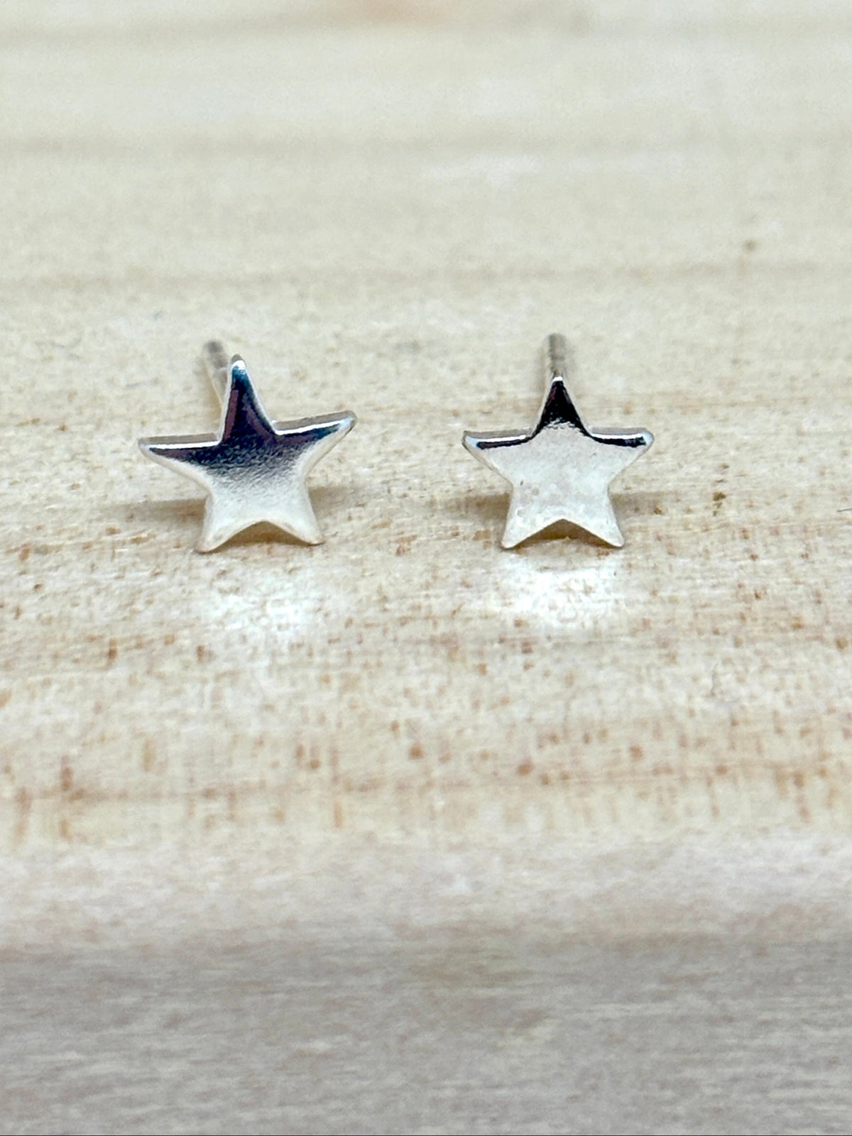 star silver earrings from pixi daisy