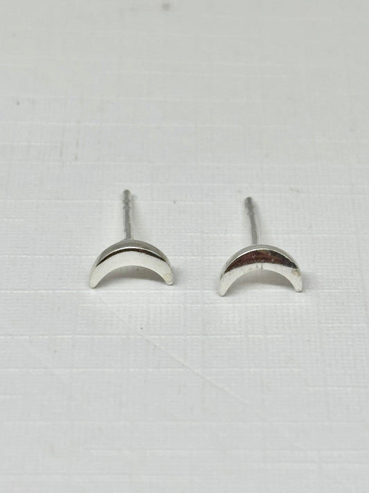 Crescent Moon Ear Studs from Pixi Daisy