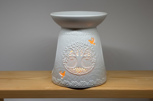 Tree of Life ceramic wax melt/essential oil burner from Pixi Daisy