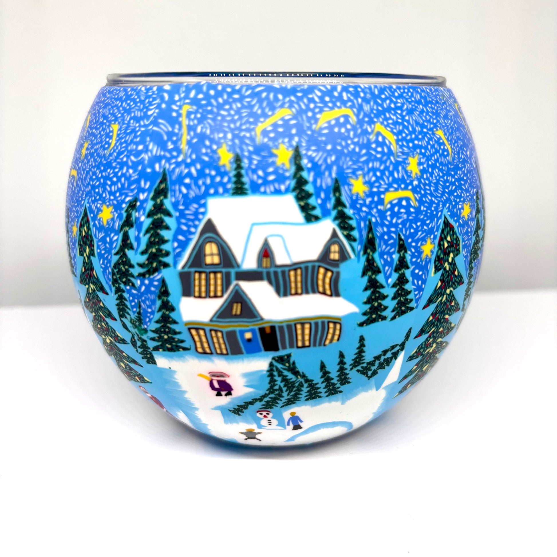 Shooting stars globe tea light holder from Pixi Daisy