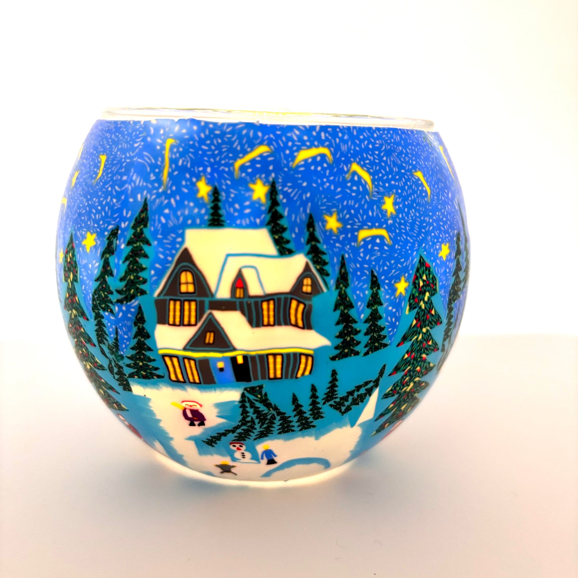 Shooting stars globe tea light holder from Pixi Daisy