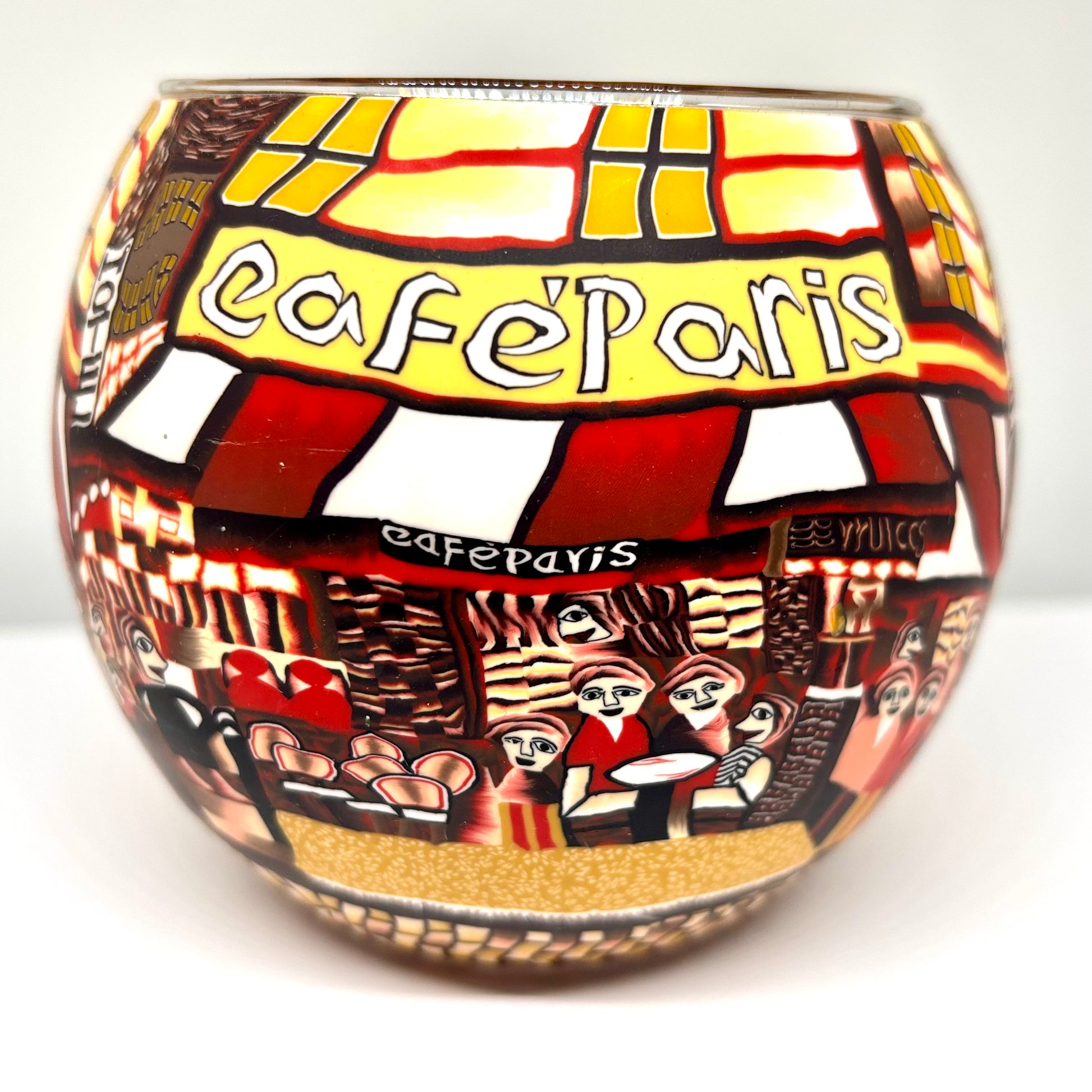 Cafe Paris globe tea light candle holder from Pixi Daisy