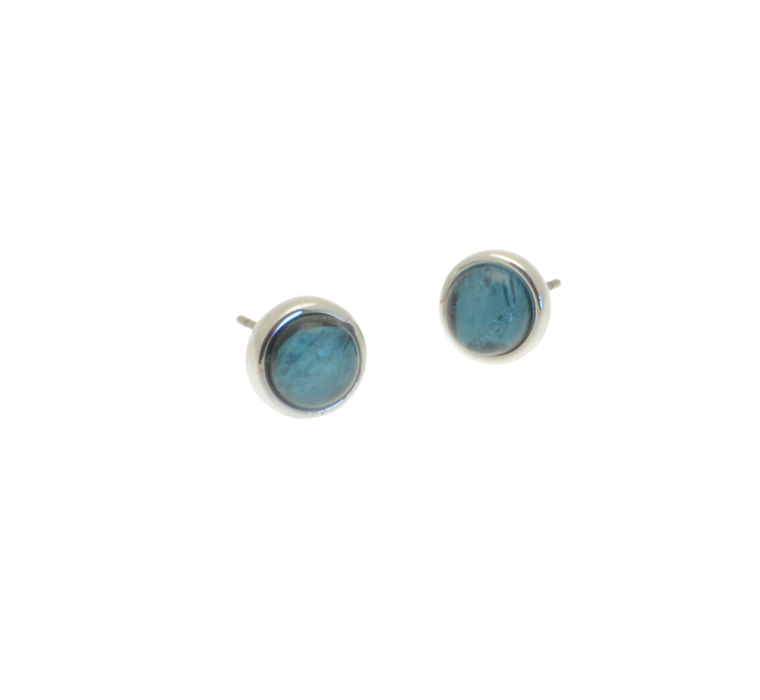 Miss Milly Dark Teal Stud Earrings from Pixi Daisy