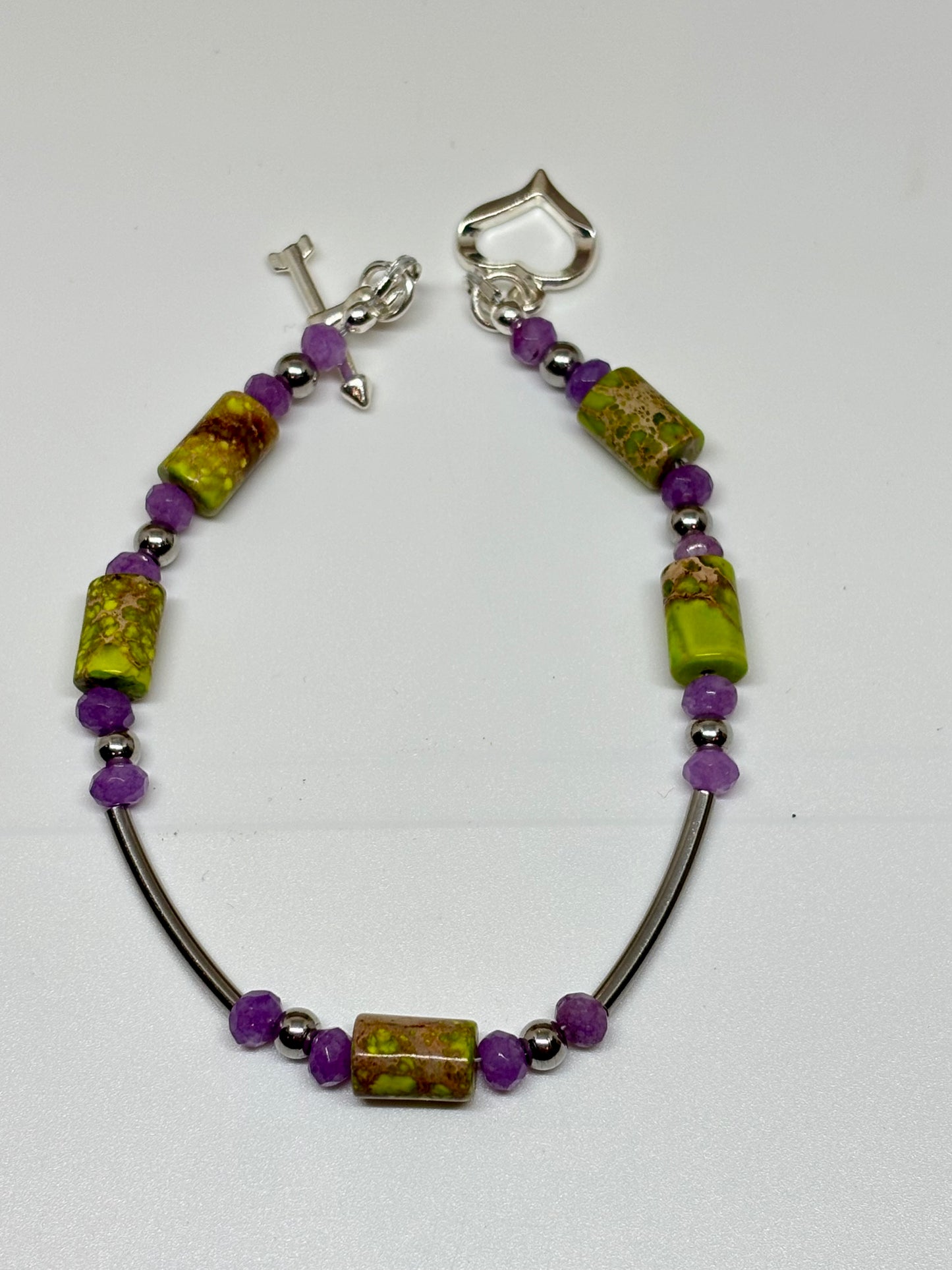 Jasper and Jade bracelet from Pixi Daisy