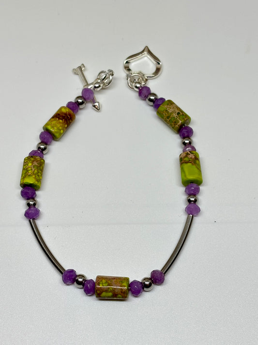 Jasper and Jade bracelet from Pixi Daisy