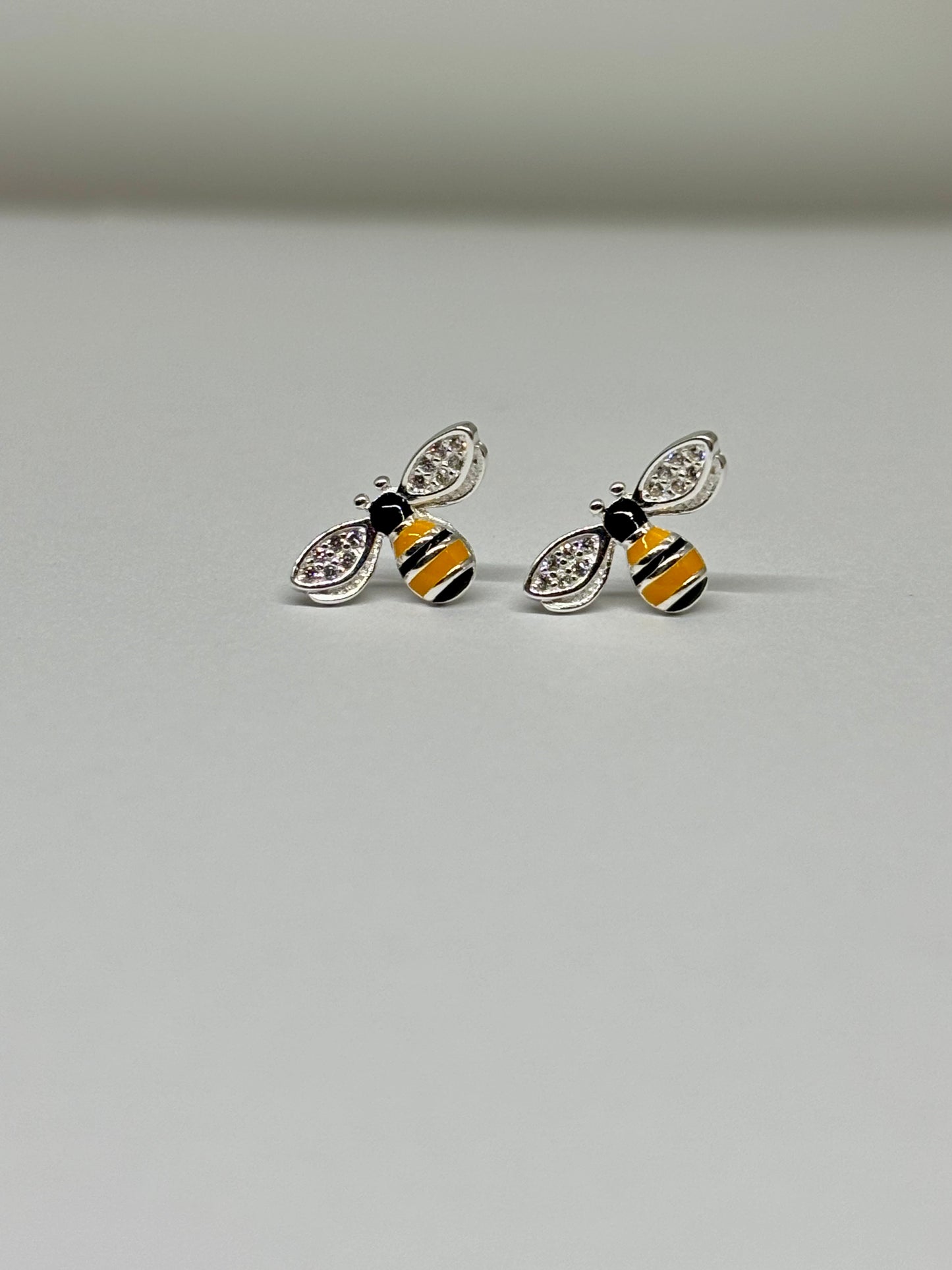 Colourful bee ear studs from Pixi Daisy