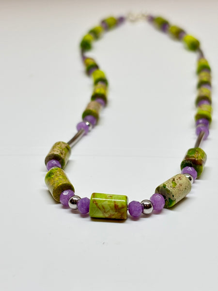 Jasper and Jade necklace from Pixi Daisy