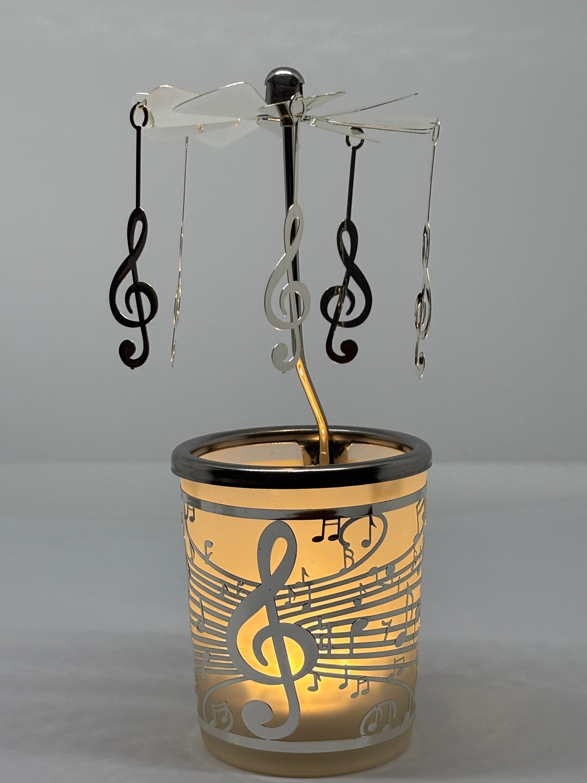 Musical Notes Tea Light Carousel from Pixi Daisy