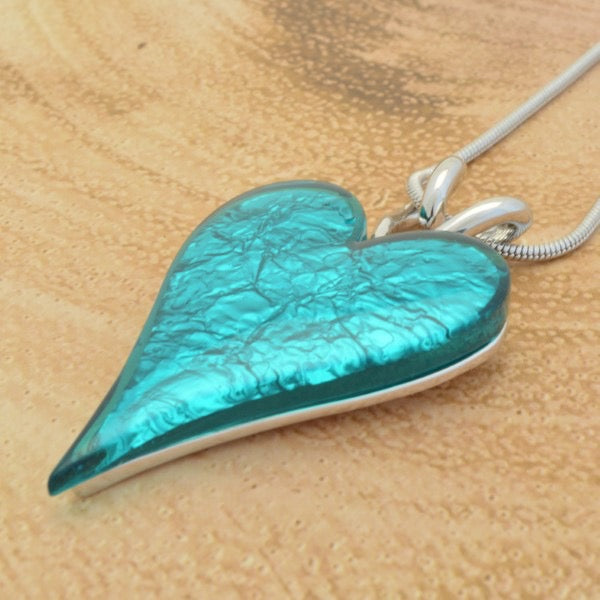 Miss Milly Green Heart Necklace from Pixi Daisy