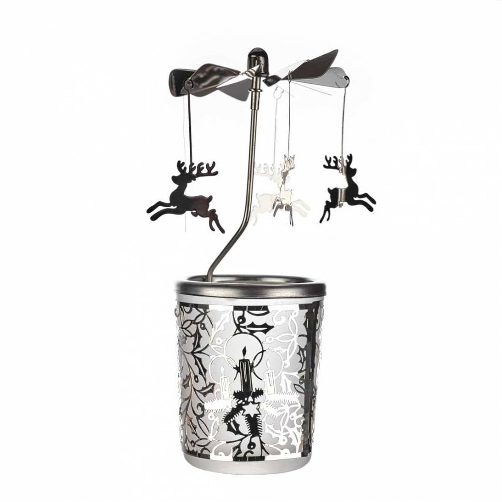 Reindeer Carousel Tea Light Holder - Pixi Daisy