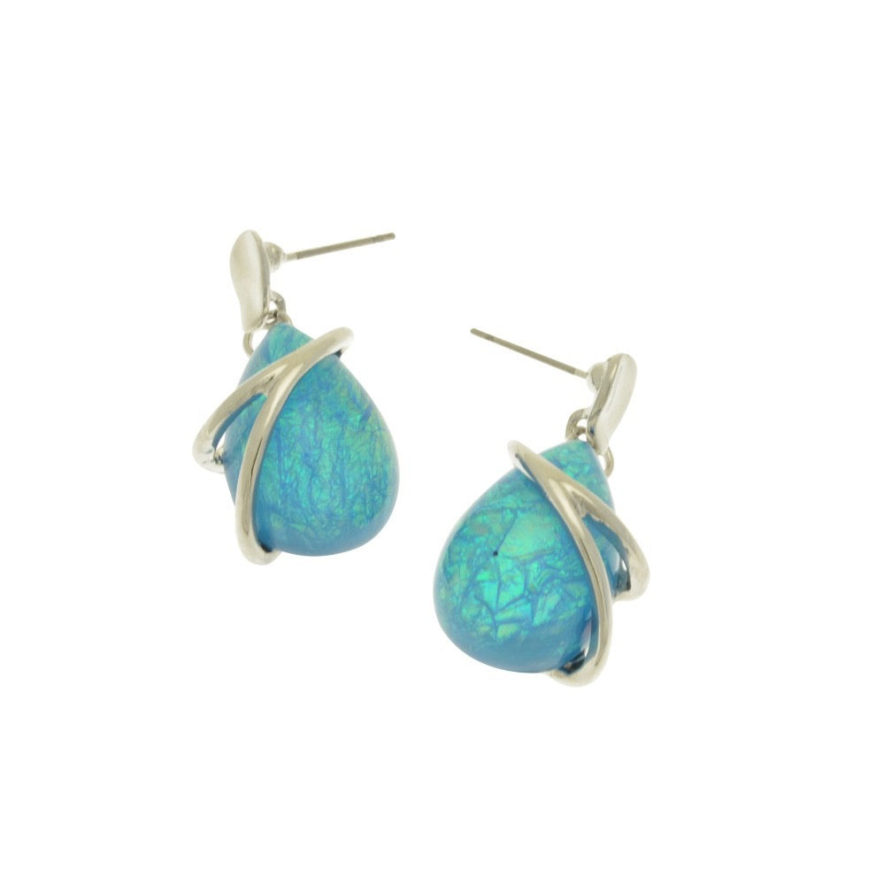Miss Milly Blue Teardrop earrings from Pixi Daisy