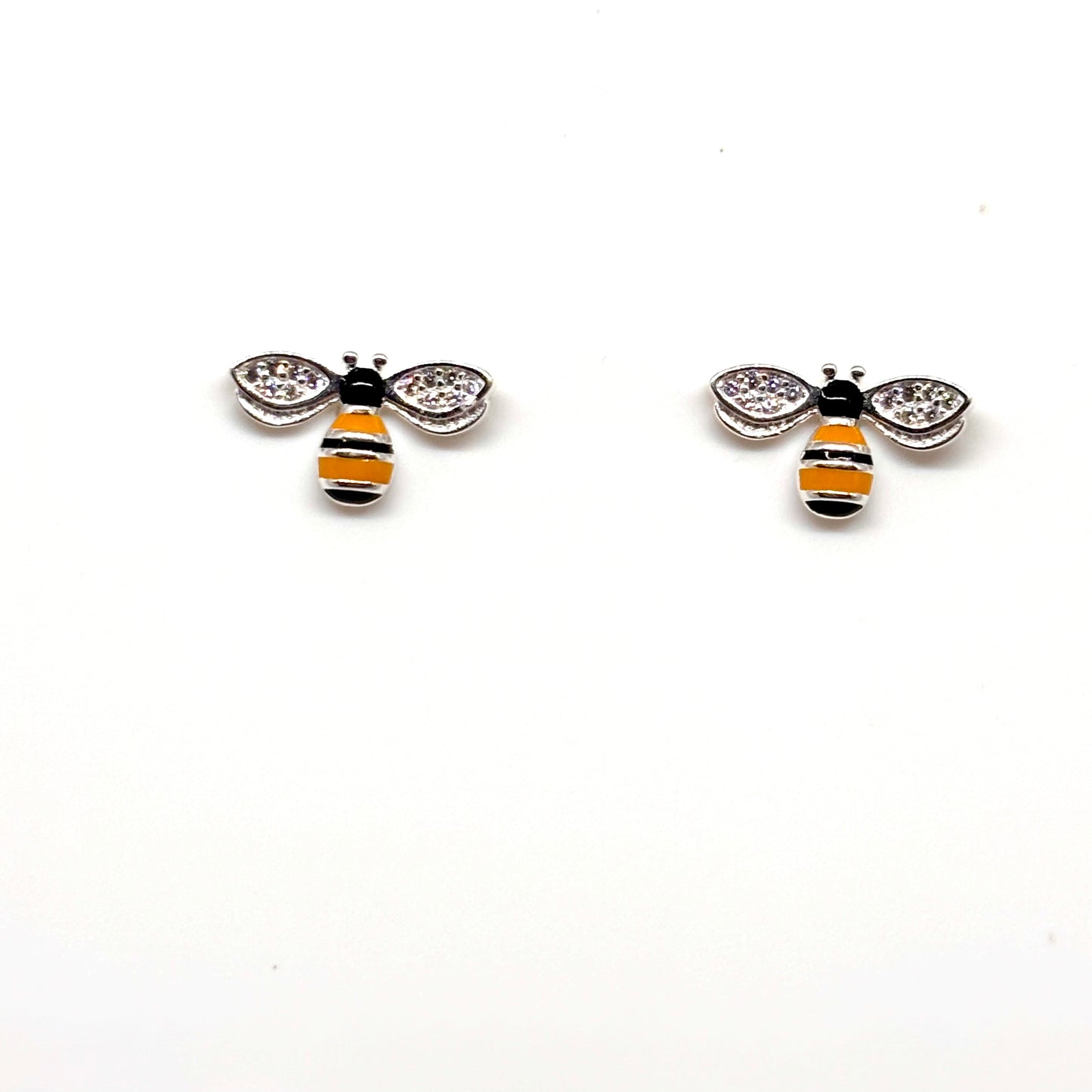 Colourful bee ear studs from Pixi Daisy