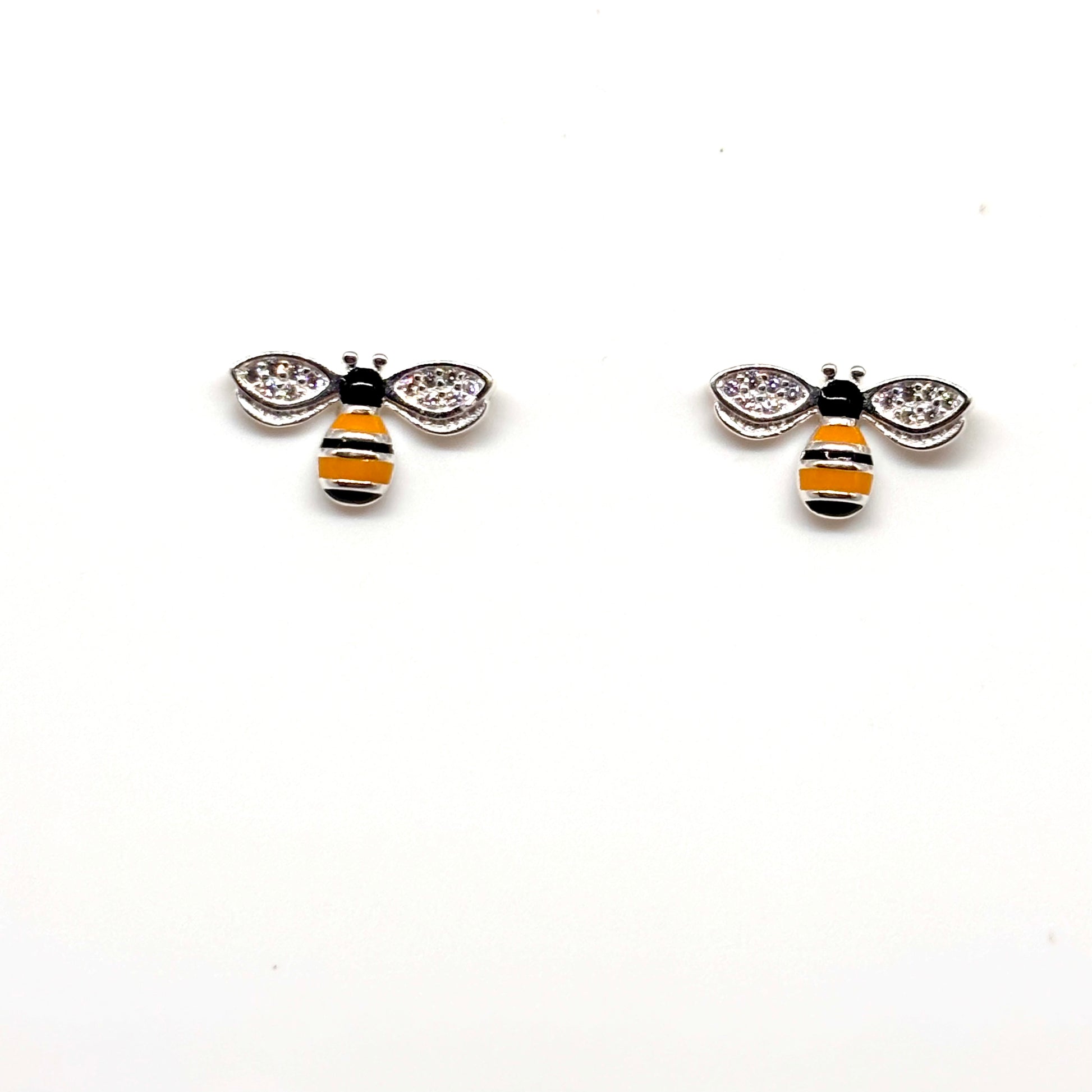 Colourful bee ear studs from Pixi Daisy