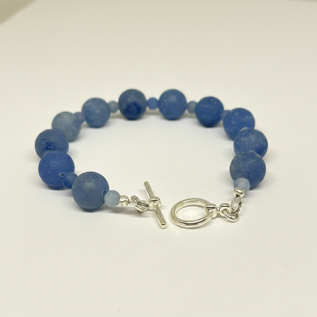 Matt Blue Aventurine Bracelet - pixi daisy