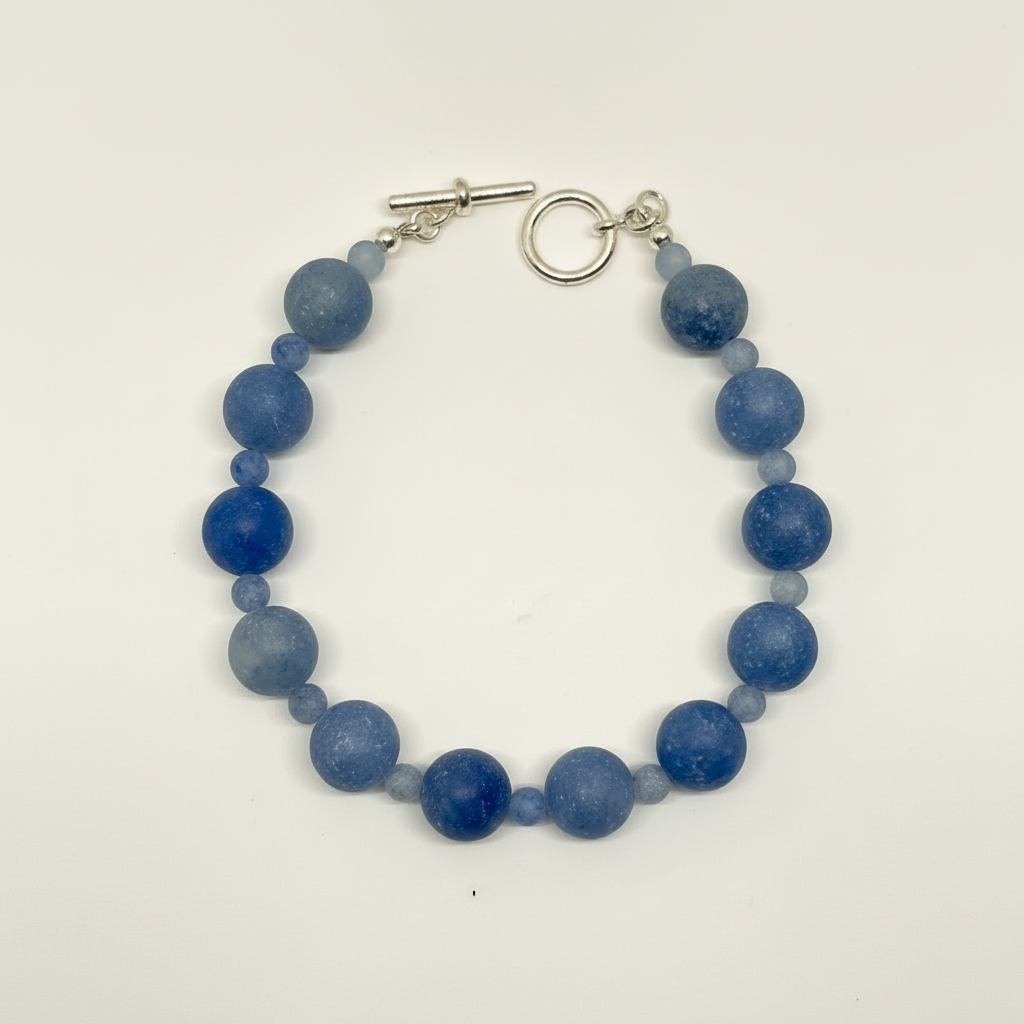 Matt Blue Aventurine Bracelet - pixi daisy