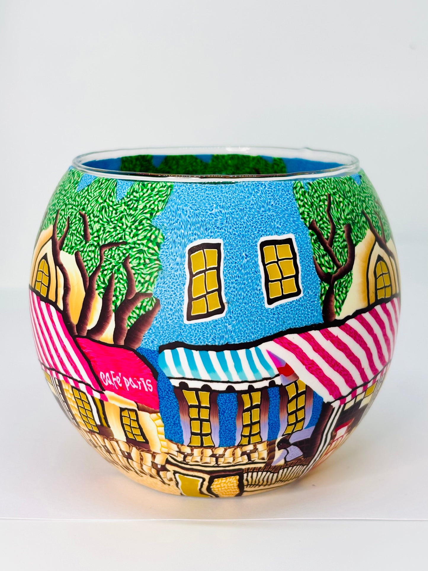 Cafe Paris Globe tea light holder from Pixi Daisy