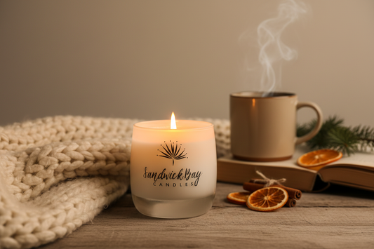 Sandwick Bay Cinnamon & Orange Candle from Pixi Daisy