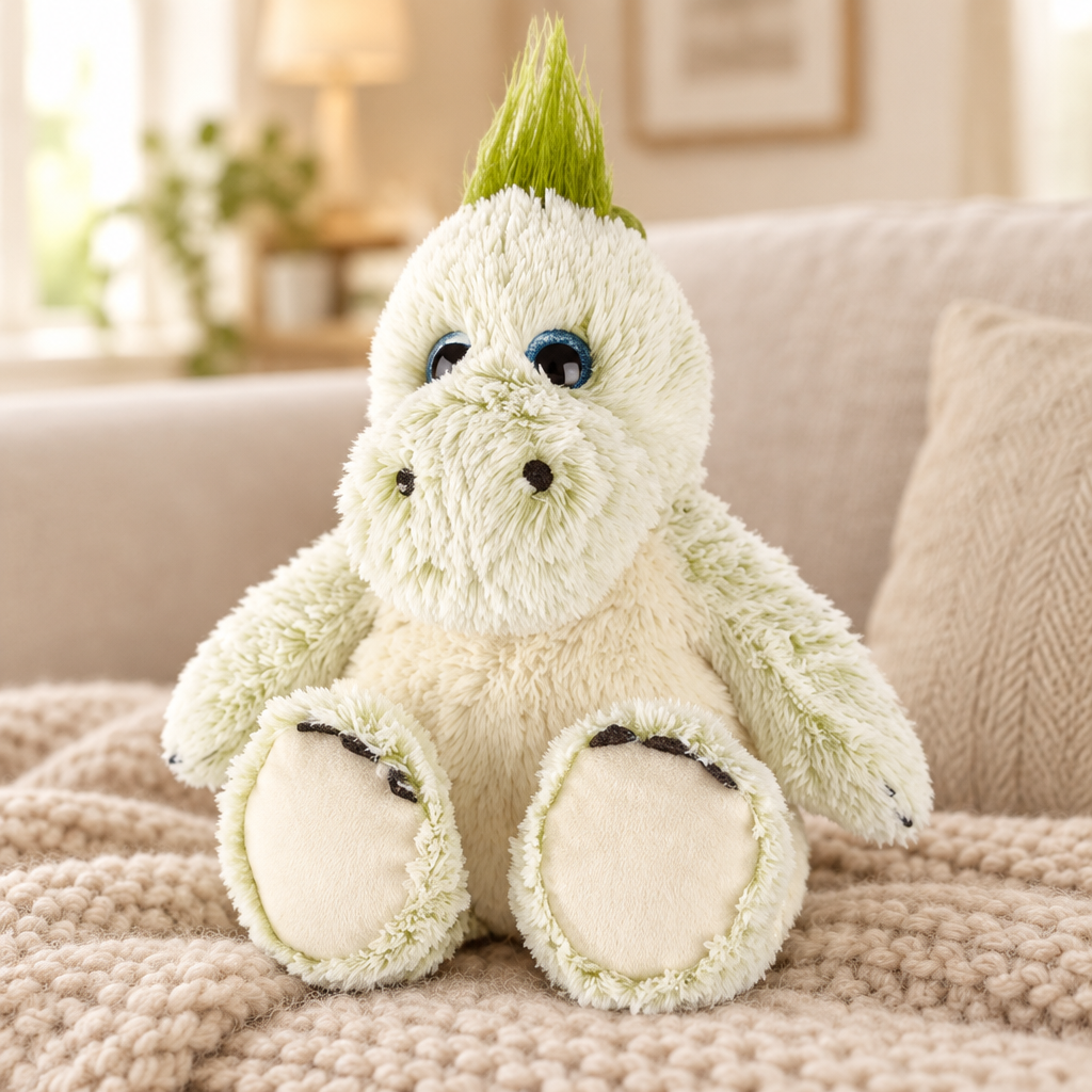 Marshmallow Dinosaur Warmie from Pixi Daisy