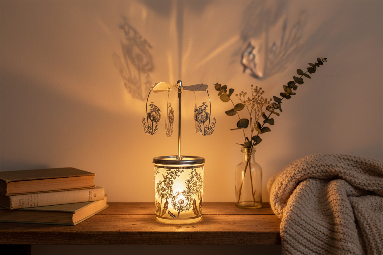 Dandelion Tea Light Carousel holder from Pixi Daisy