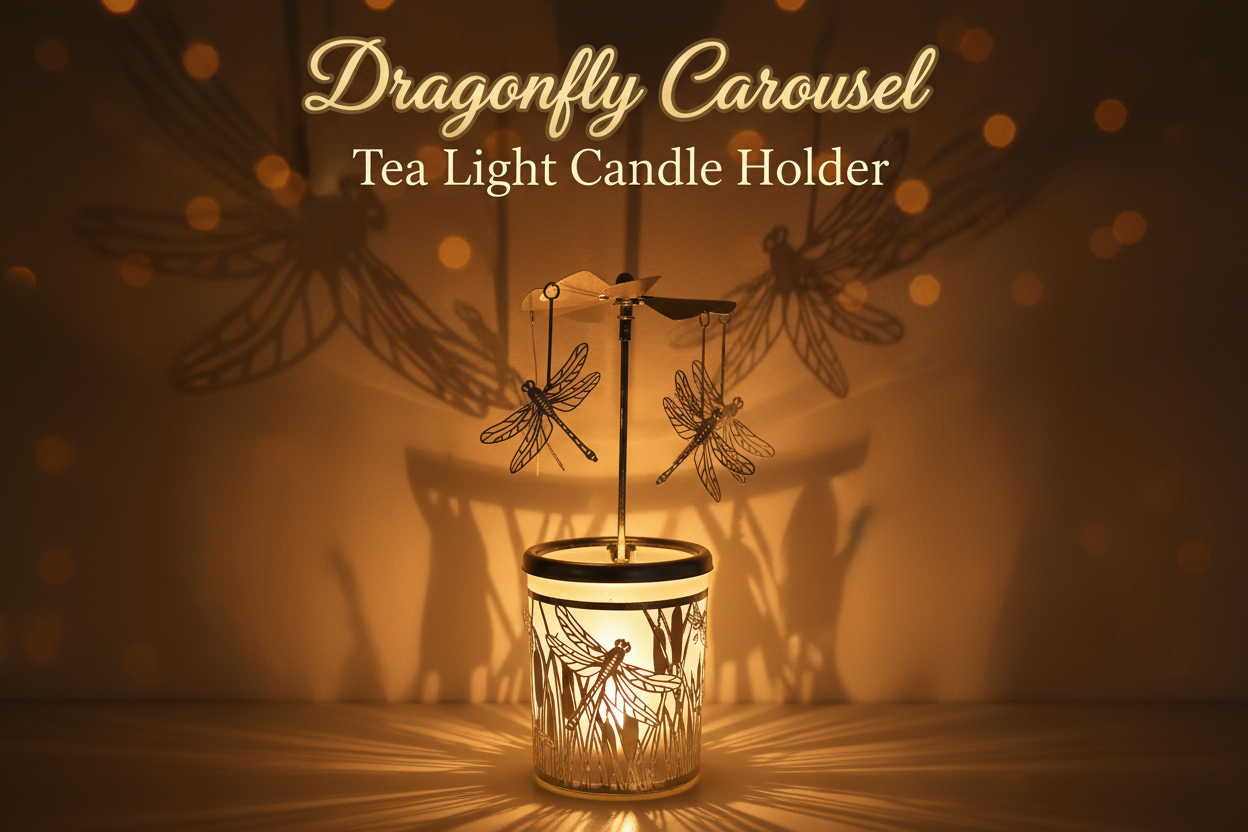 dragonfly tea light holder from Pixi Daisy