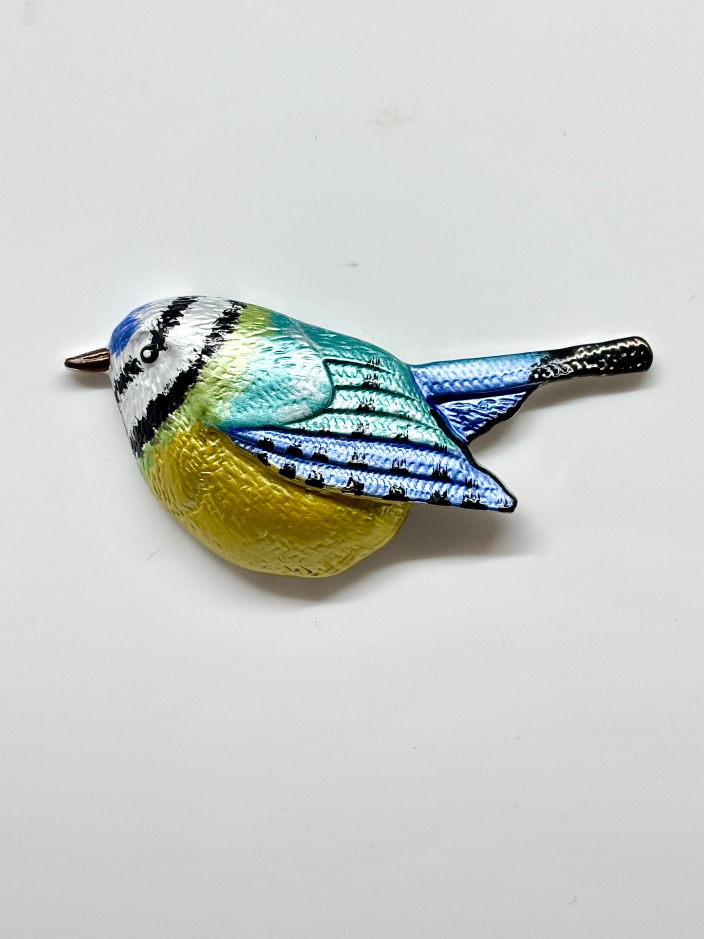 Miss Milly Blue Tit Magnetic Brooch from Pixi Daisy