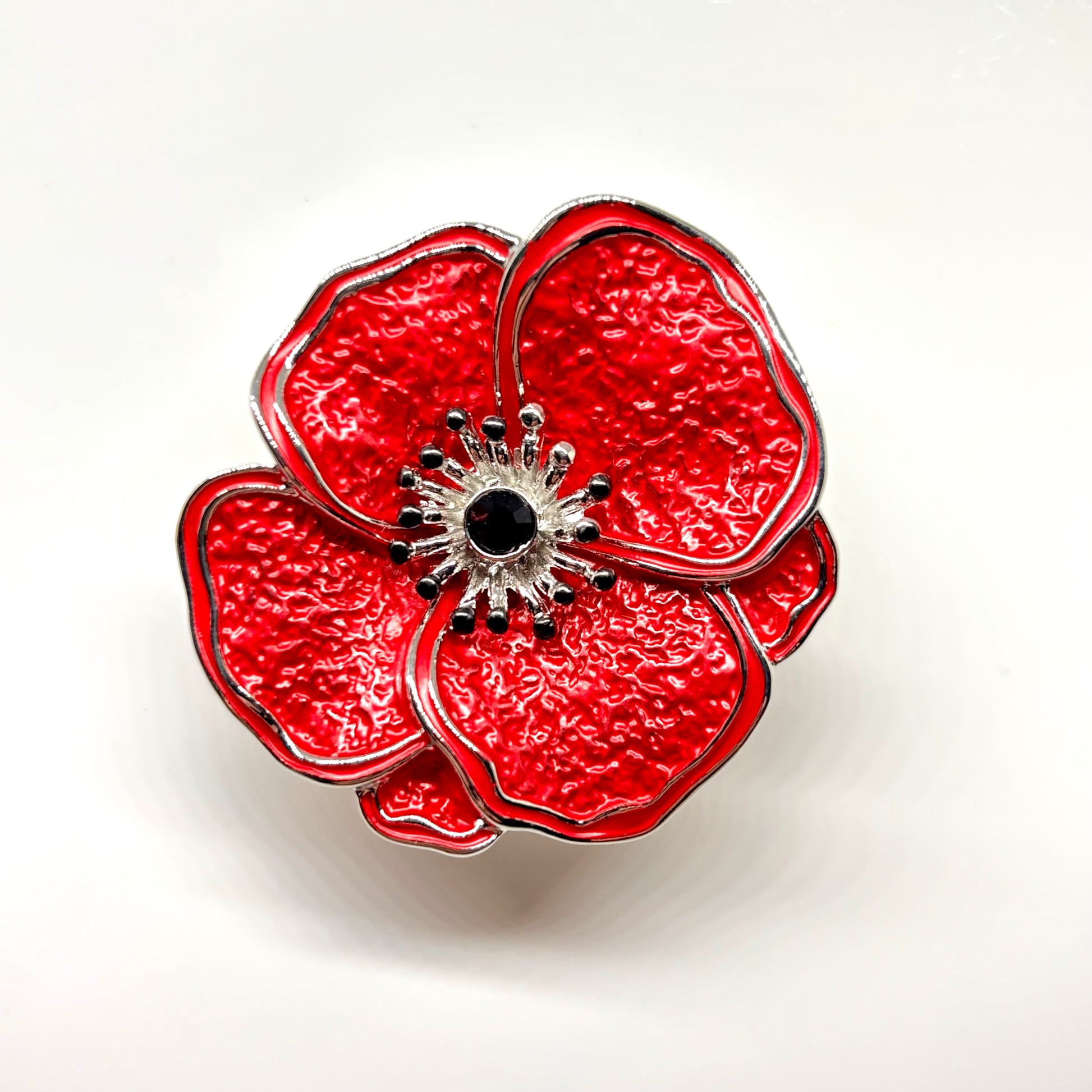 Miss Milly Poppy Magnetic Brooch from Pixi Daisy