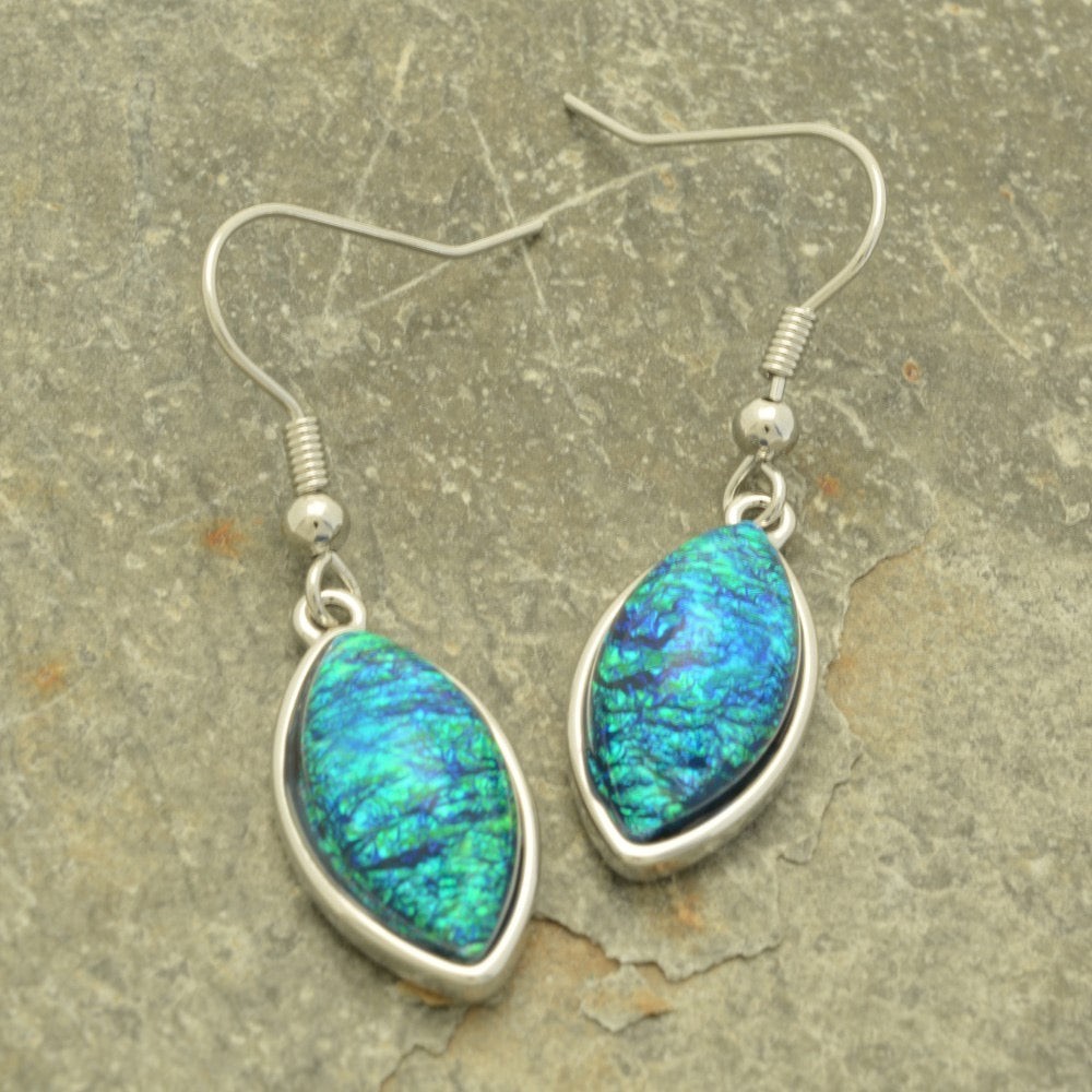 Miss Milly Blue Elliptical earrings from Pixi Daisy