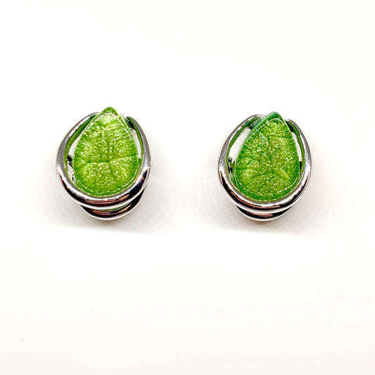 Miss Milly Green Nugget Earrings from Pixi Daisy