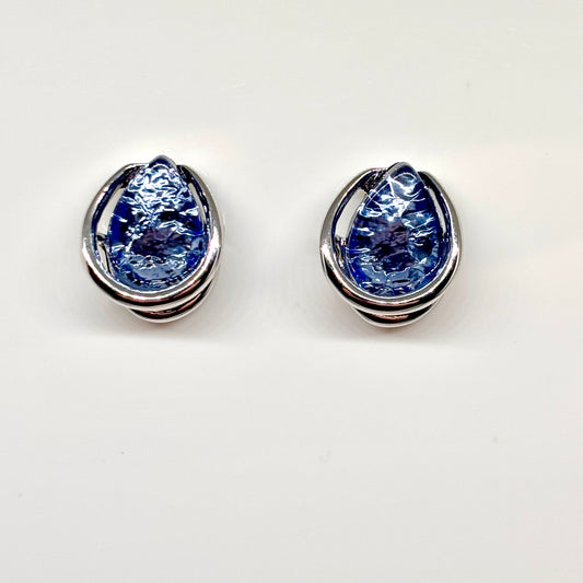 Miss Milly Powder Blue Earrings from Pixi Daisy