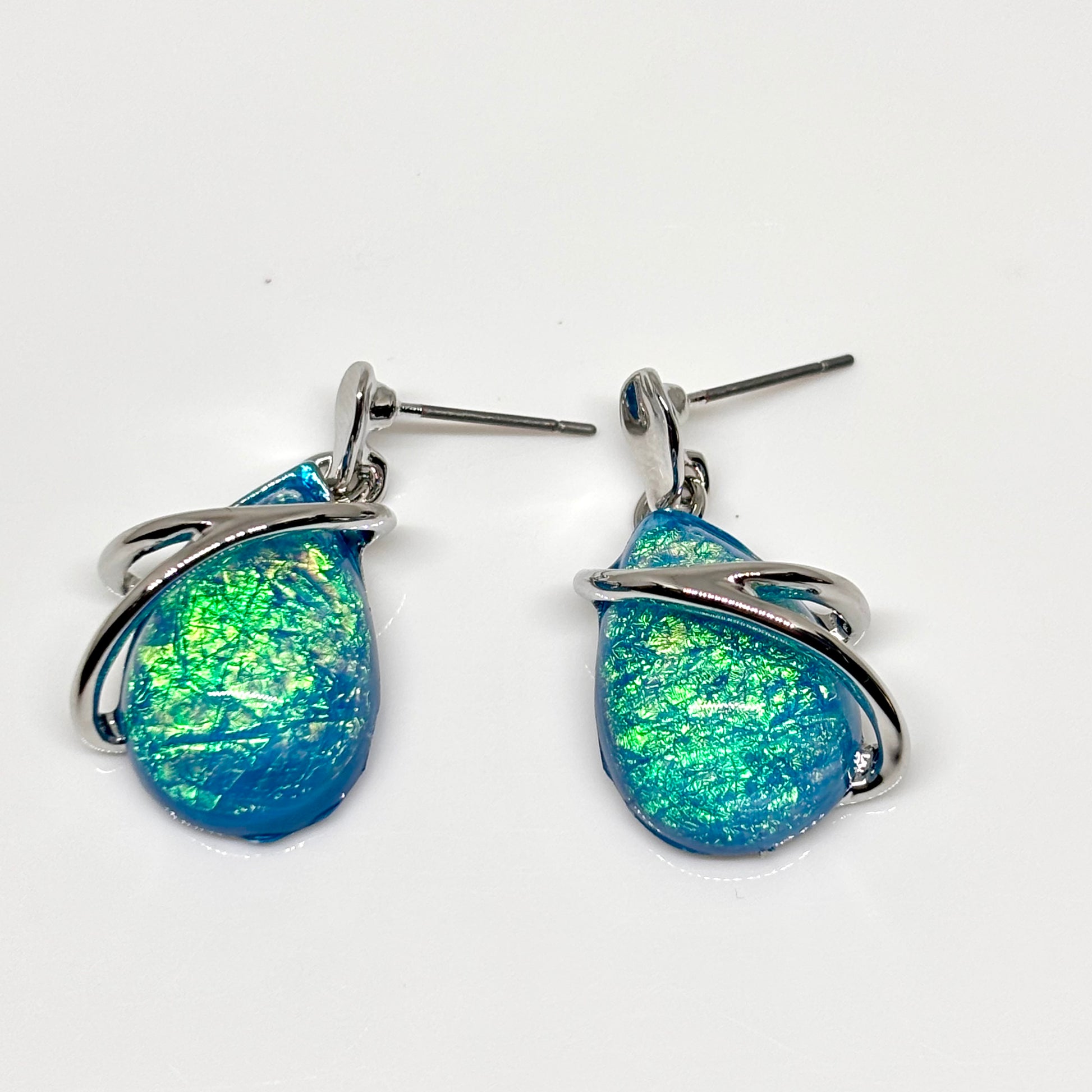 Miss Milly Blue Teardrop earrings from Pixi Daisy