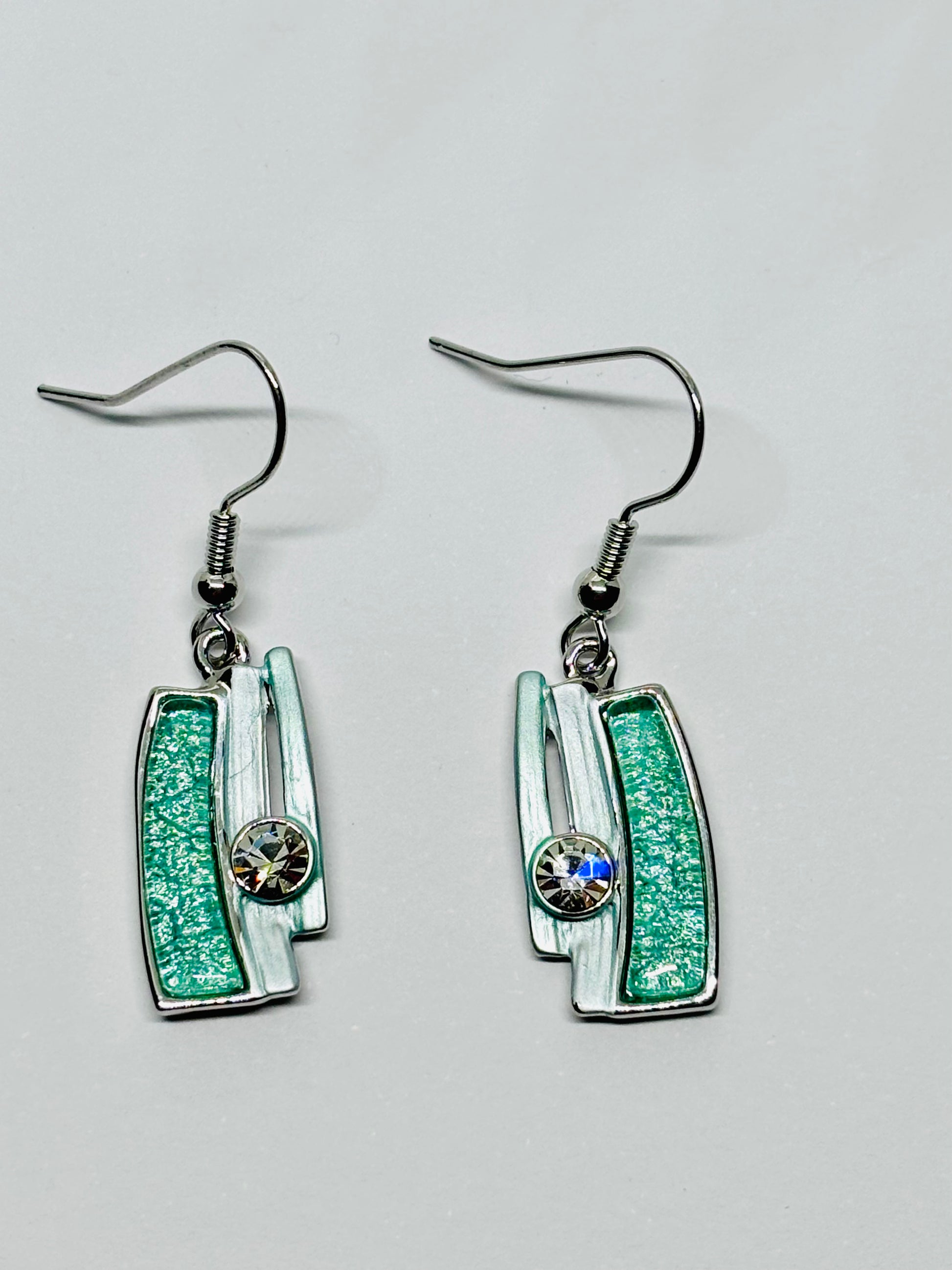 Miss Milly Mint Green Earrings from Pixi Daisy