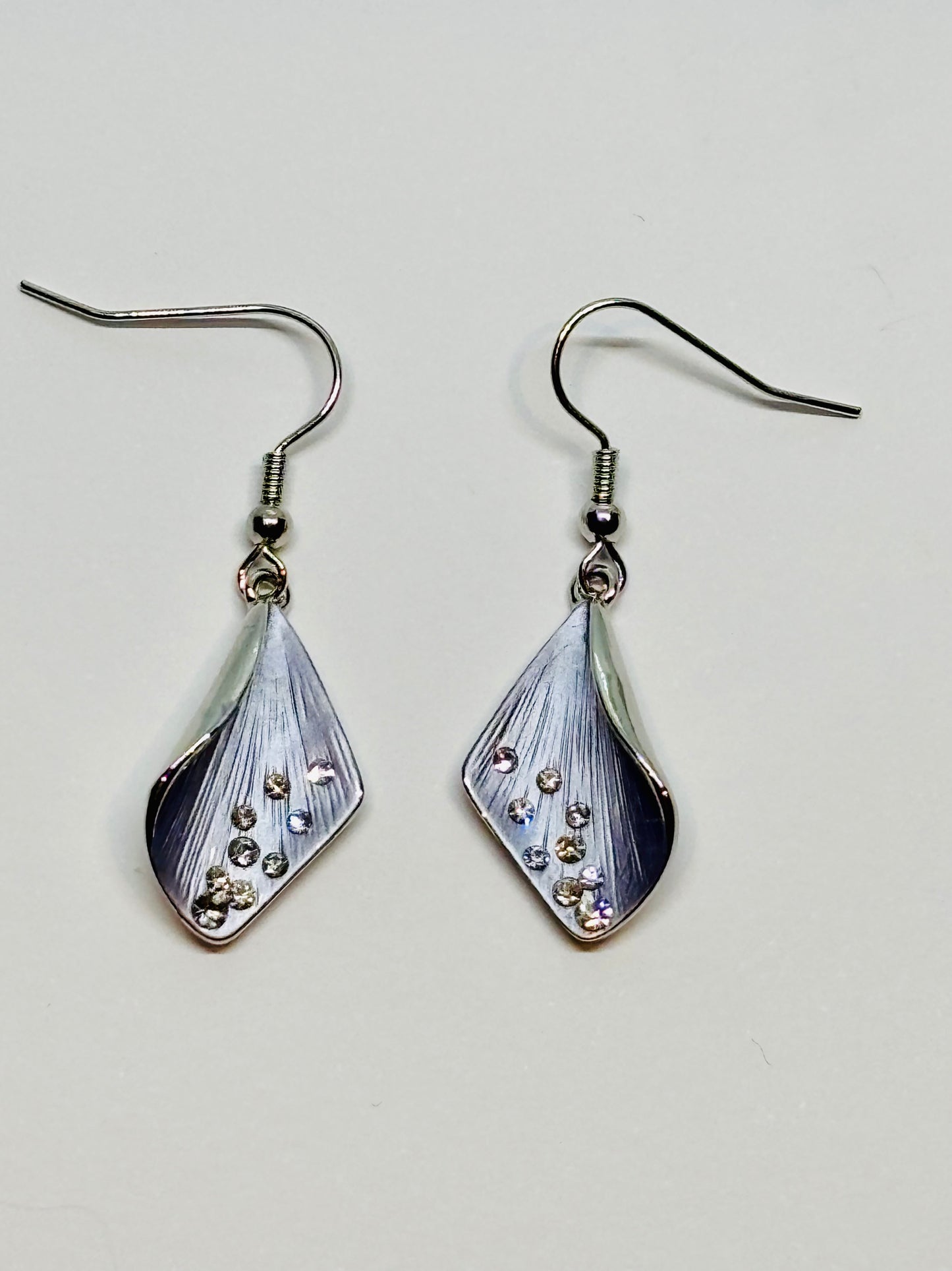 Miss Milly Purple Iris earrings from Pixi Daisy