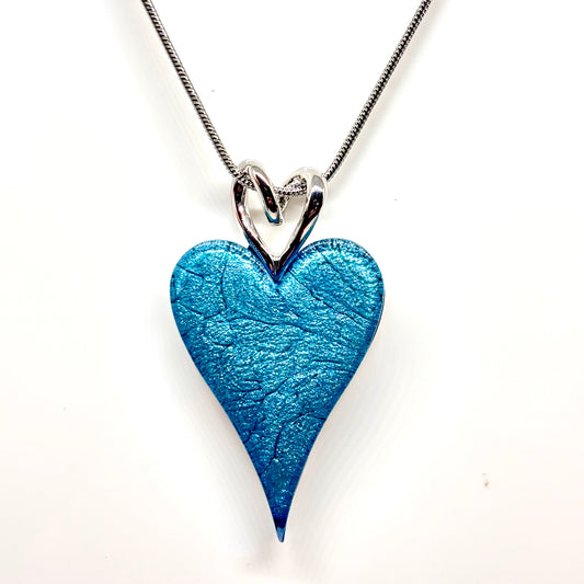 Miss Milly BlueHeart necklace from Pixi Daisy