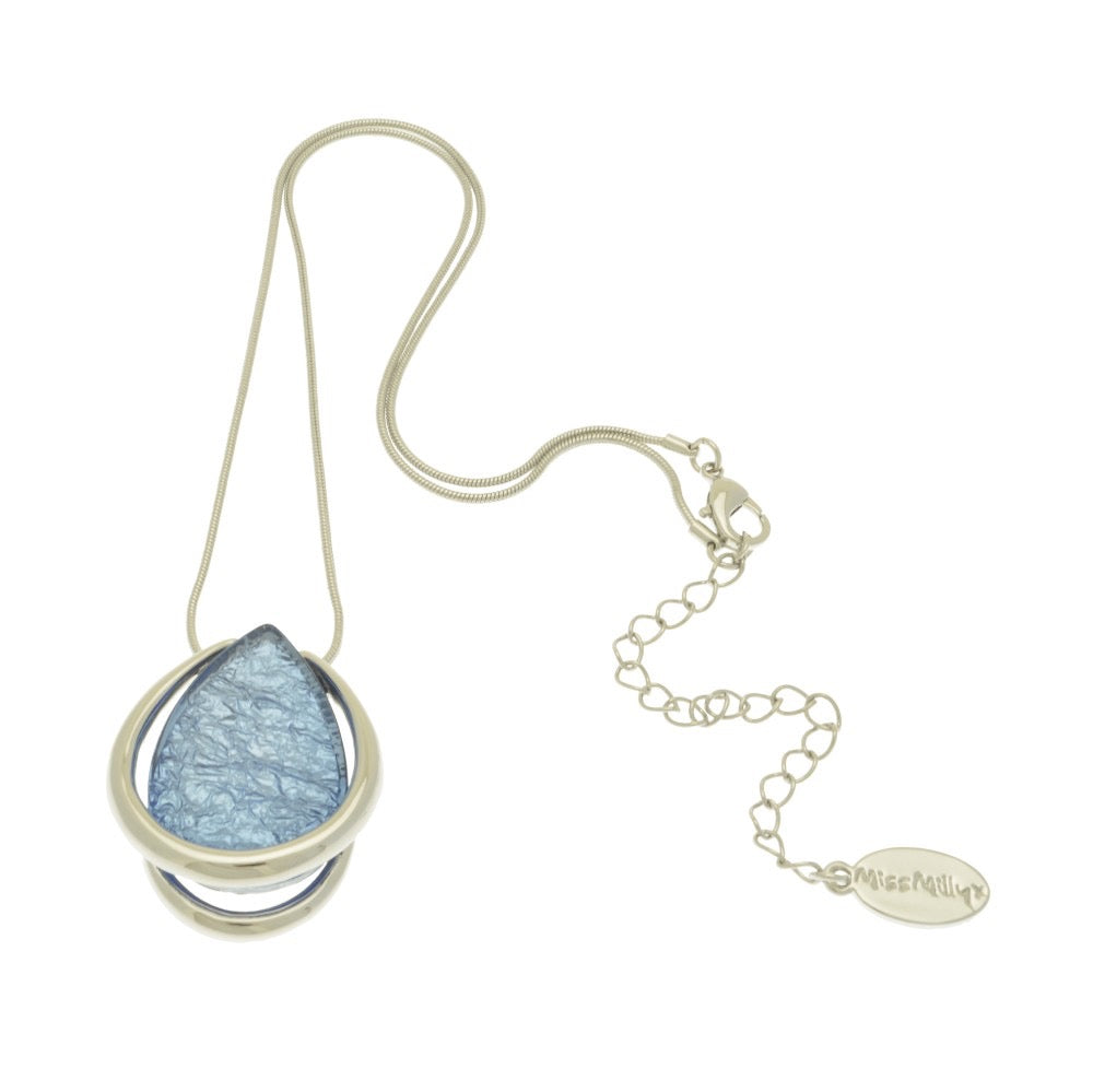 Miss Milly Powder Blue necklace from Pixi Daisy