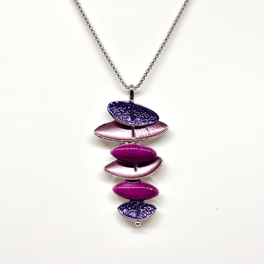 Miss Milly Purple & lilac necklace from Pixi Daisy