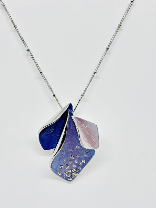 Miss Milly Purple Iris Necklace from Pixi Daisy