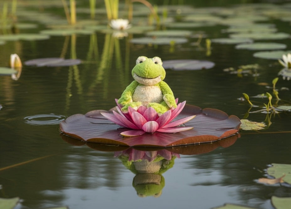 Frog Warmie - Pixi Daisy