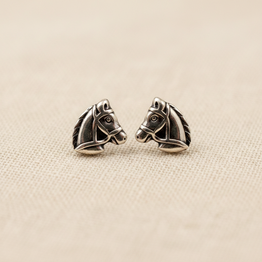 Horse Head Stud Earrings from pixi daisy