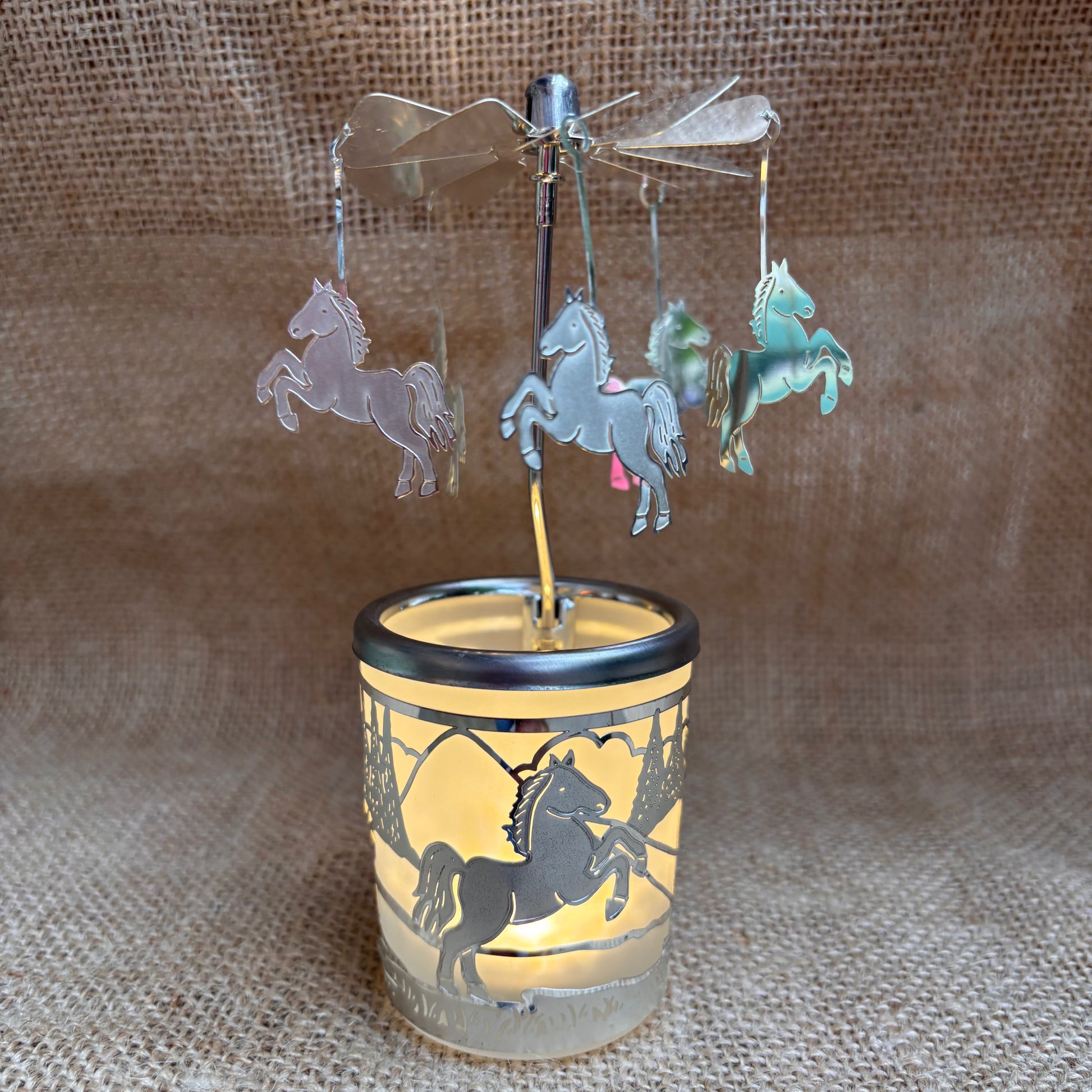 Horse Tea Light Carousel from Pixi Daisy