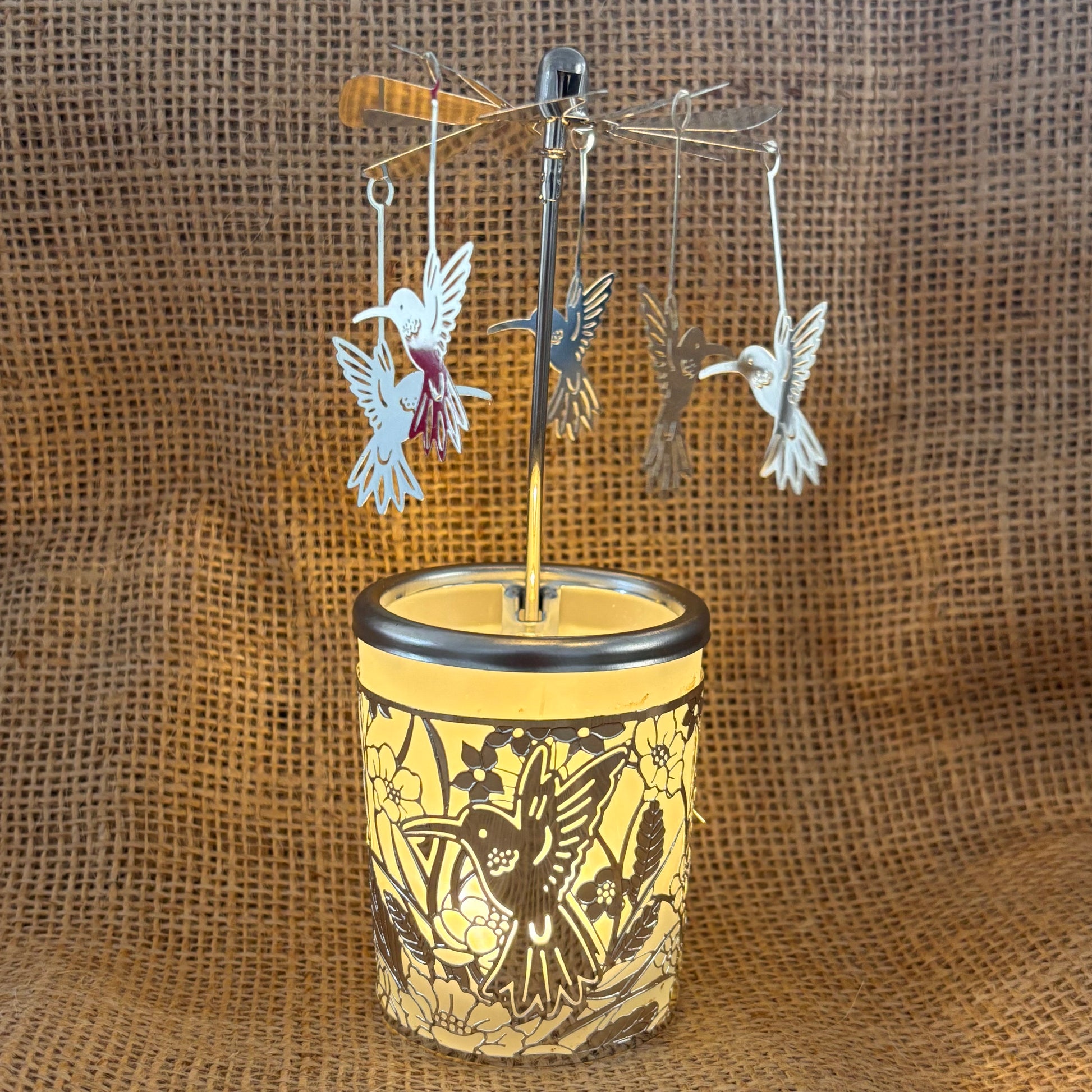 Hummingbird tea light holder from Pixi Daisy