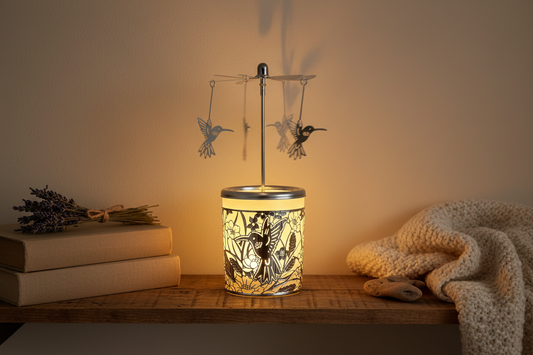Hummingbird Tea Light Carousel from Pixi Daisy