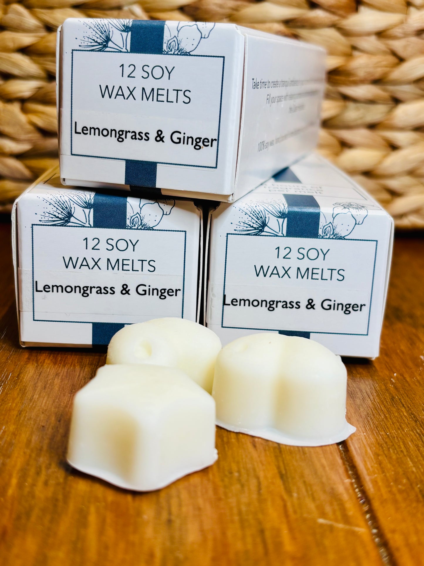 Sandwick Bay Lemongrass & Ginger wax melts from Pixi Daisy