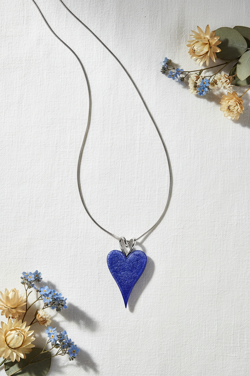 Miss Milly soft blue pendant from Pixi Daisy