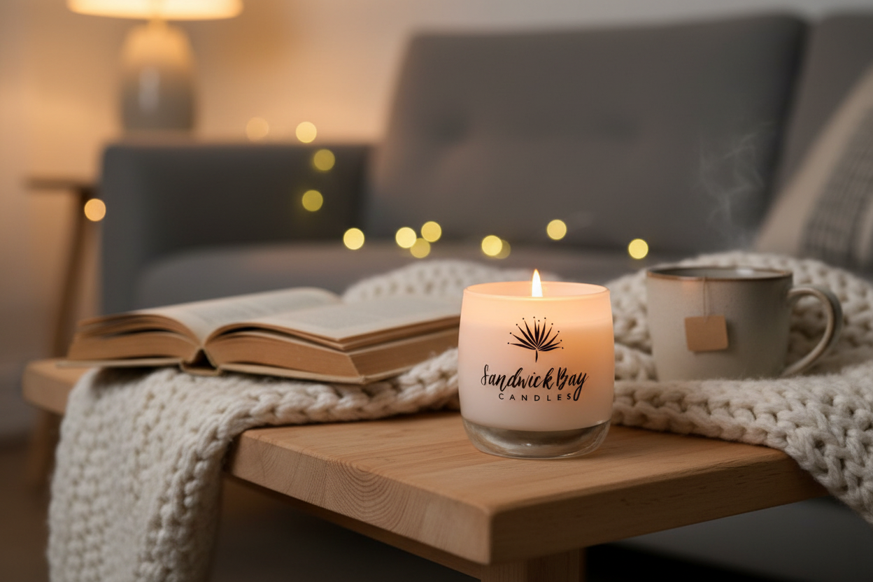 Northern Lights Candle Cosy Lifestyle