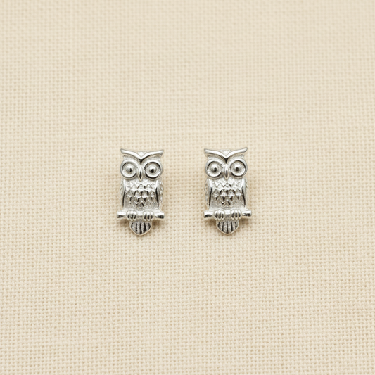 Owl Stud Earrings from Pix Daisy
