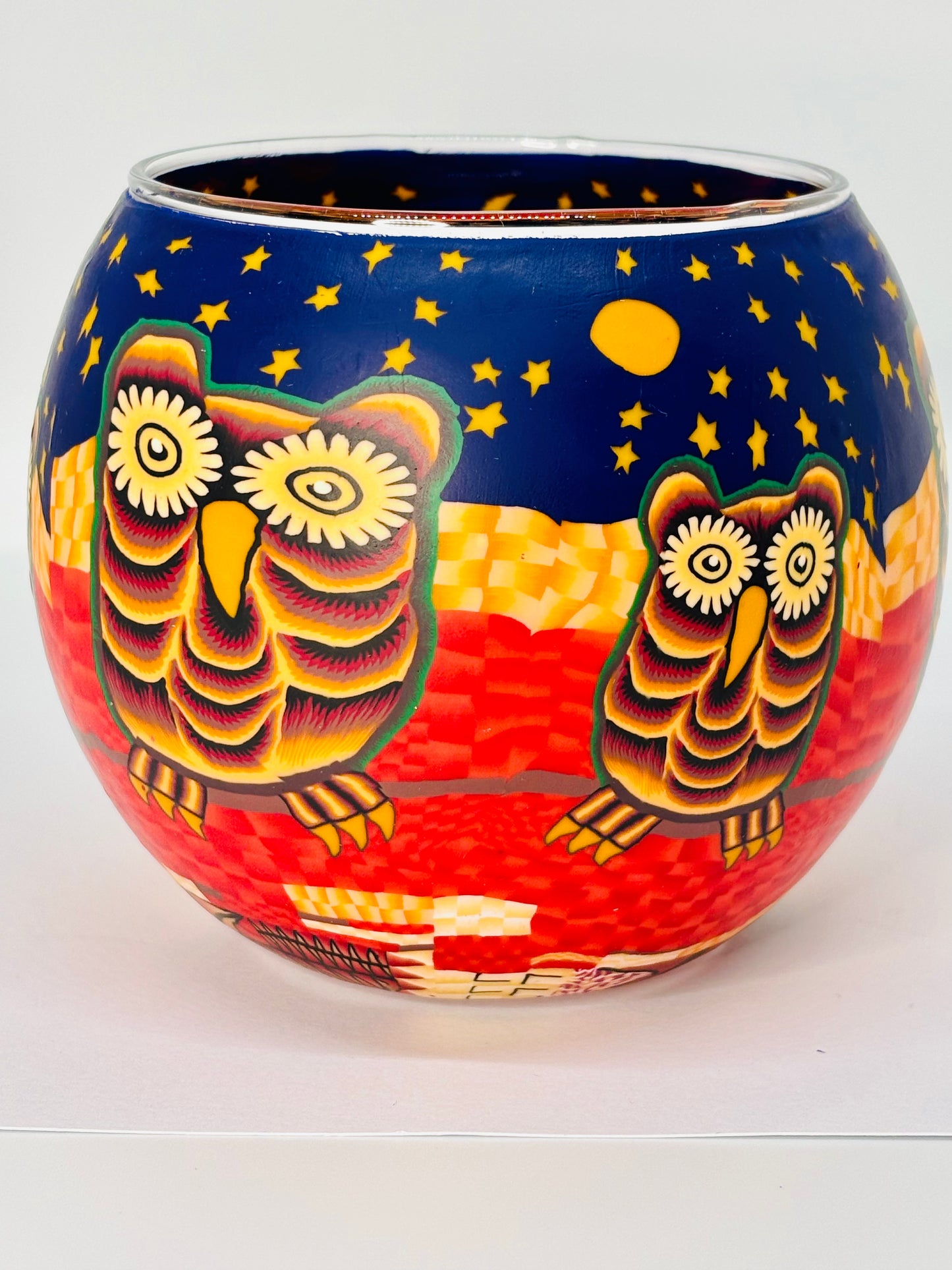 Owl Globe tea light holder from Pixi Daisy